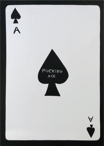 Fucking Ace (2019 Linocut), 2019