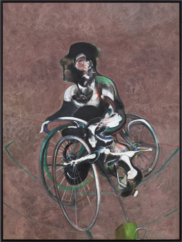 Portrait of George Dyer Riding a Bicycle (Large) (1966), 2015