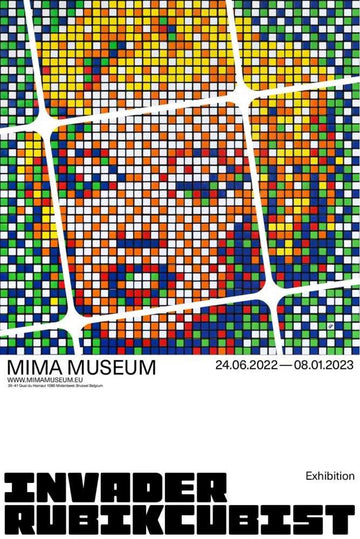Set of 10 Mima Exhibition Posters, 2022