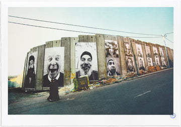 28 Millimètres, Face 2 Face, Separation Wall, Security fence, Palestinian side, Bethlehem (2007), 2021