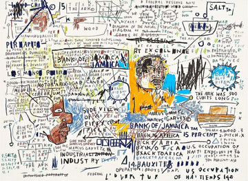 Jean-Michel Basquiat, 50 Cent Piece, 1982-83/2019