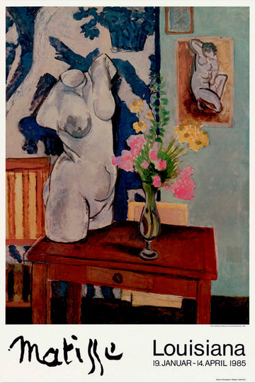 Matisse Plaster Torso and Bouquet of Flowers (1919), 1985