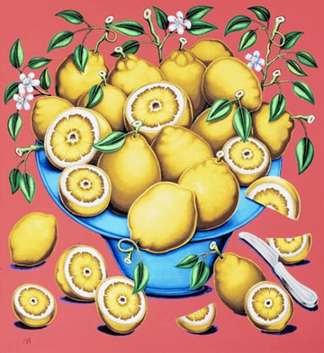 Bowls with Citrus, Flowers, and Sliced Tomatoes (set of 3), 2021