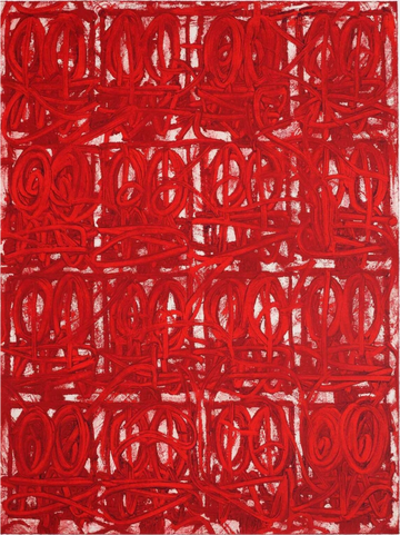Untitled Large Anxious Red, 2021