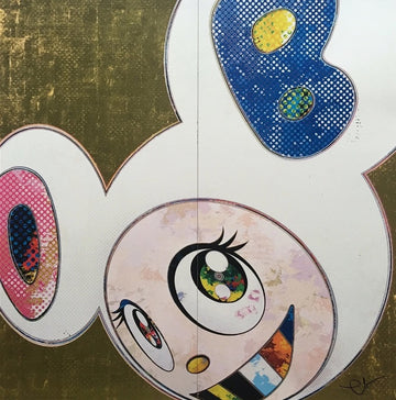 DOB in Pure White Robe - Pink and Blue, 2013