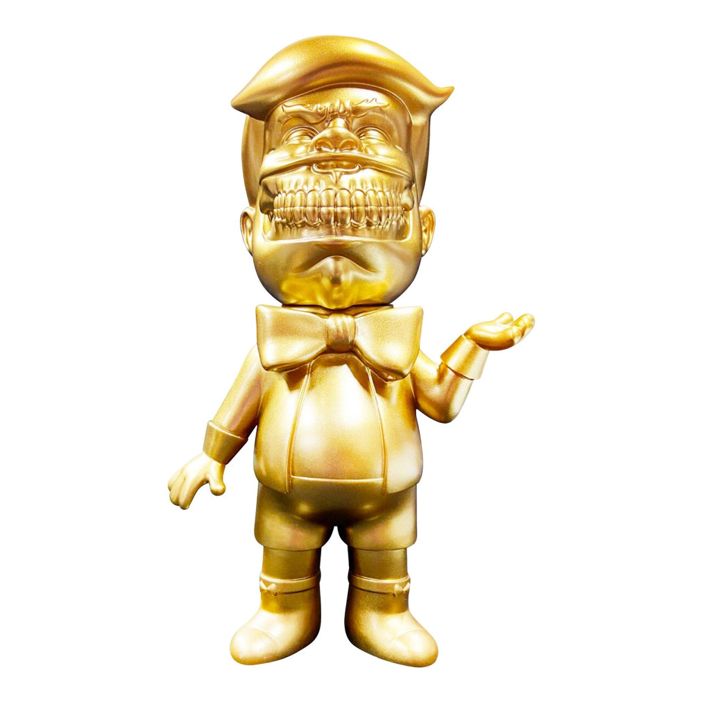 Donald T. Rich Grin 12" Gold Vinyl Figure, 2023