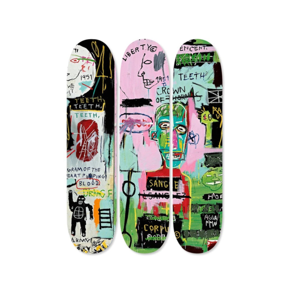 In Italian Skatedeck / Skateboard (Set of 3), 2014