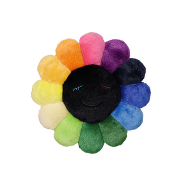 Flower Pillow - Rainbow Black (30cm), 2017-2023