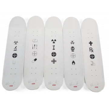 Supreme Skateboard Decks (Complete set of 5), 2009