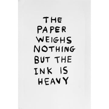 The Paper Weighs Nothing, 2014