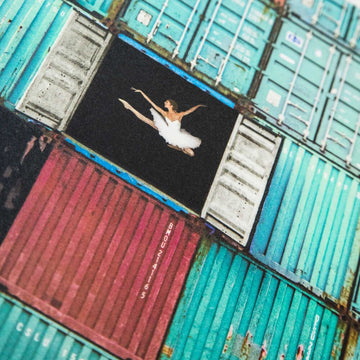 The Ballerina Jumping In Containers, Le Havre