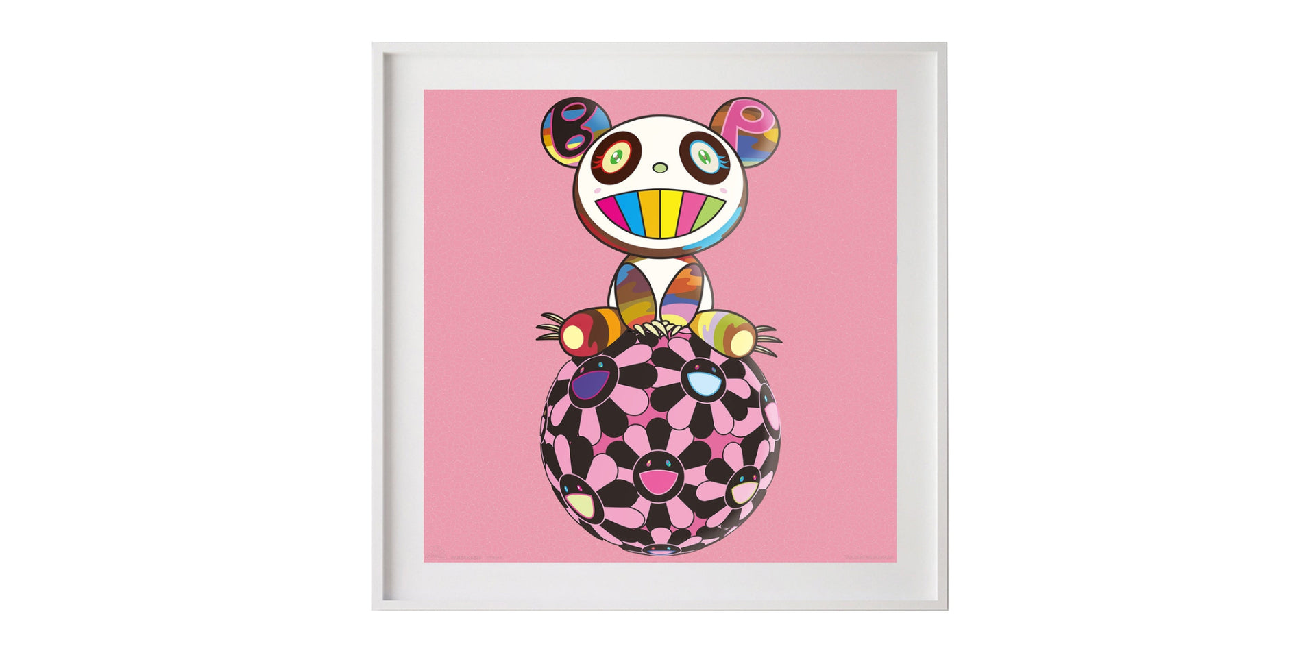 BLACKPINK X Takashi Murakami Pandakashi Print (Pink), 2023