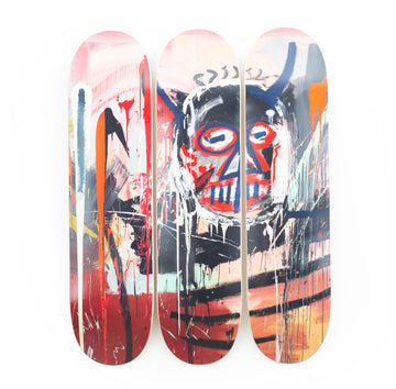 Untitled (Devil) Skatedeck / Skateboards (Set of 3), 1982 / 2023