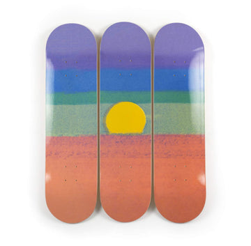 Sunset (Orange) Skateboard Decks, 2019