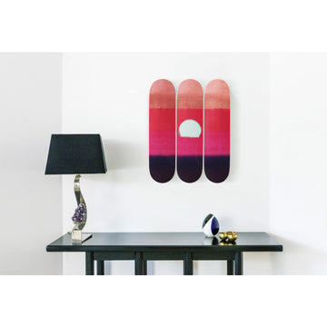 Sunset (Purple) Skateboard Decks, 2019