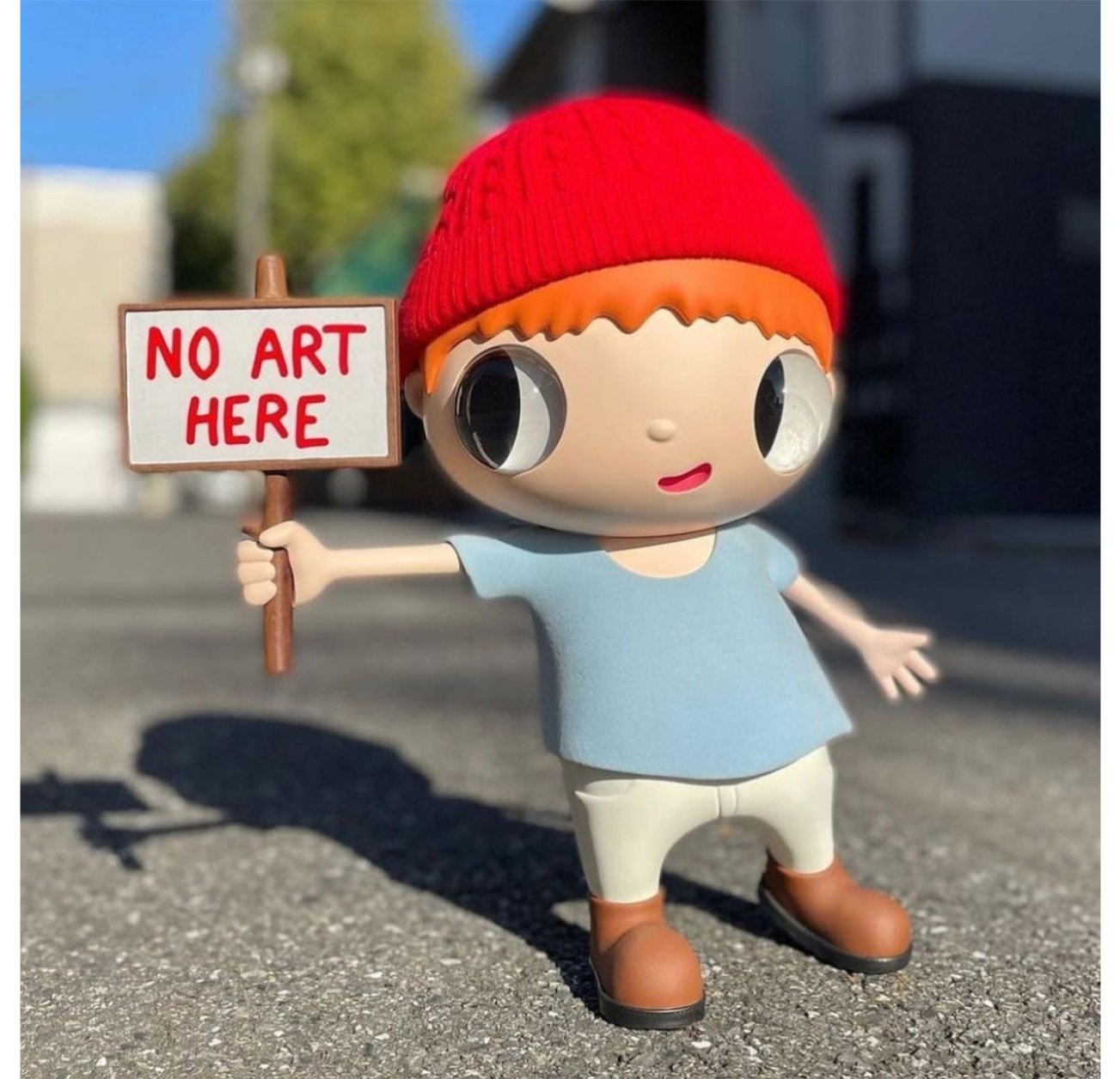 No Art Here (Knit), 2021 No Art Here (Knit), 2021